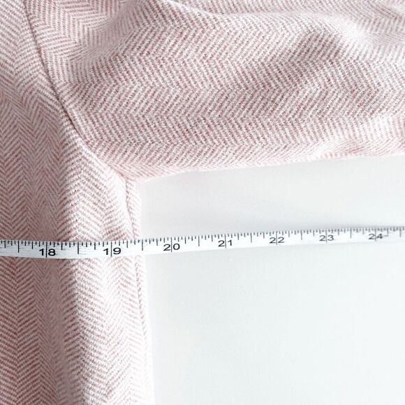 Ampersand Womens Bomber Jacket Light Pink Size Medium - Picture 8 of 9